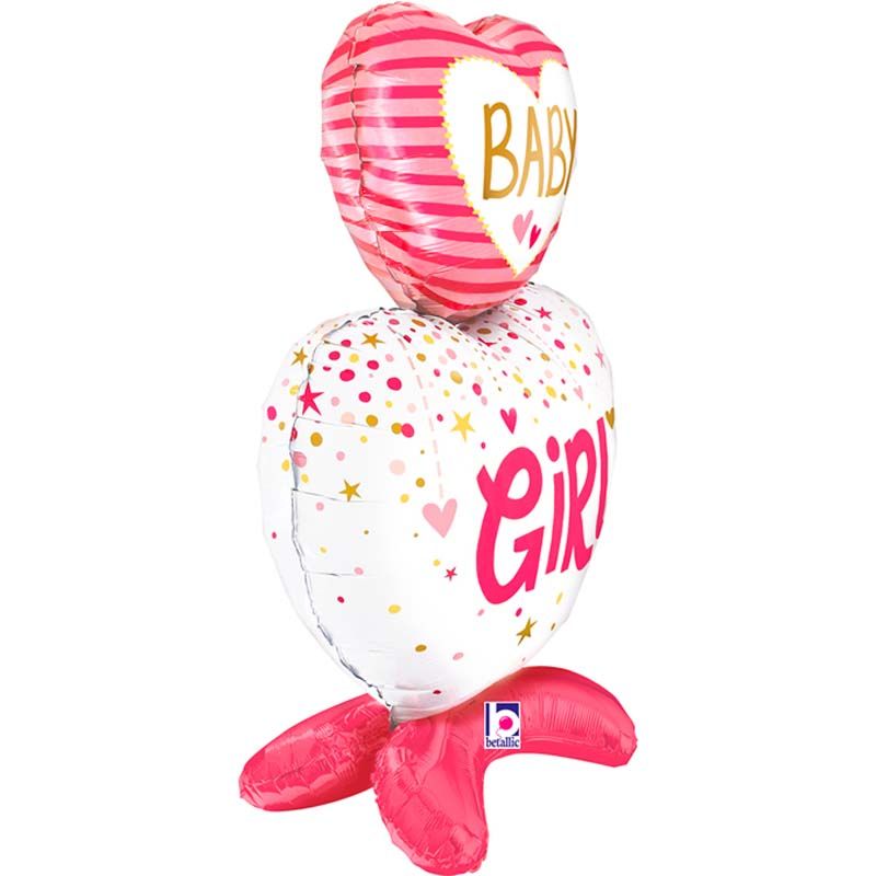 Standing Baby Girl Balloon