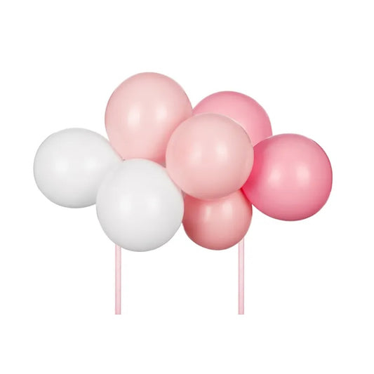 Pink Balloon Bundle Cake Topper