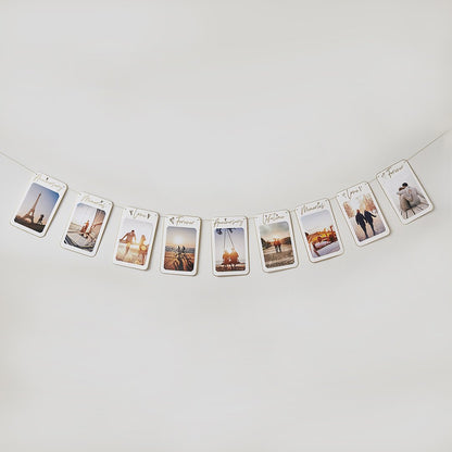 Customisable Anniversary Photo Card Banner