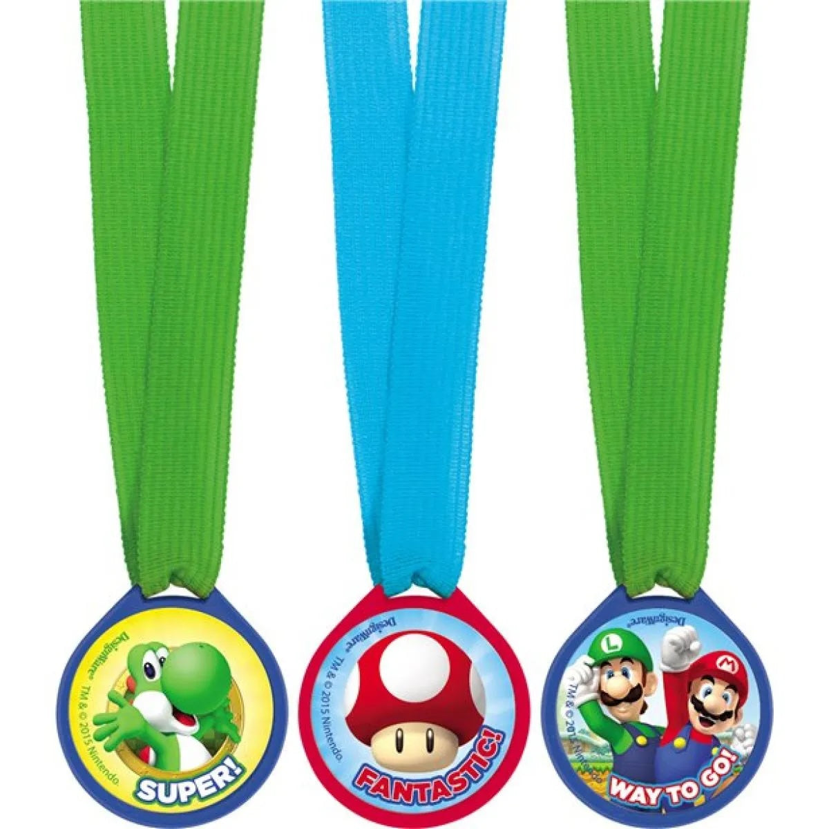 12 Super Mario Medals