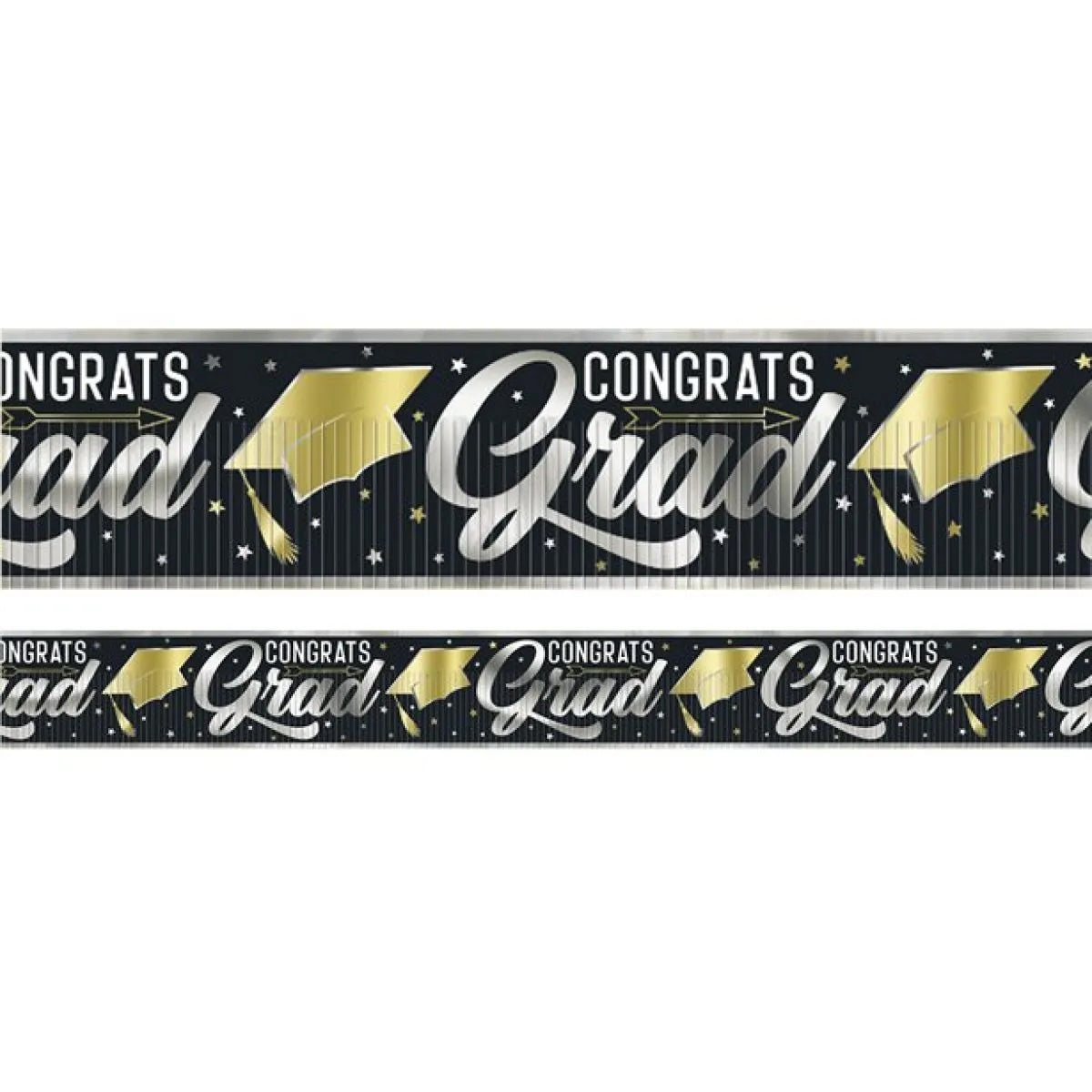 Graduation Foil Fringe Banner