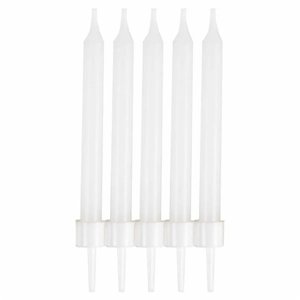 10 White Candles