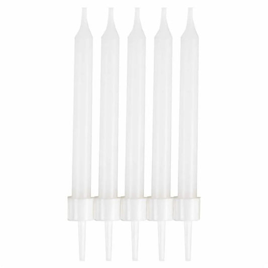 10 White Candles