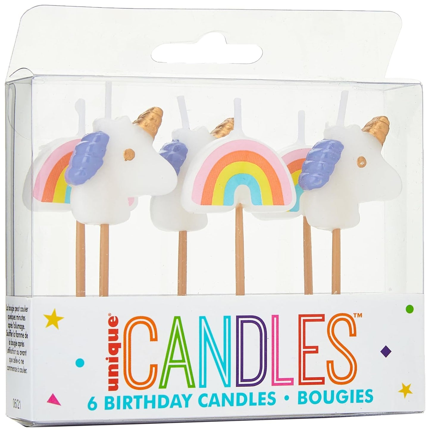 Unicorns & Rainbows Candle Set