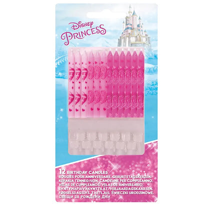 Disney Princesses Printed Candles