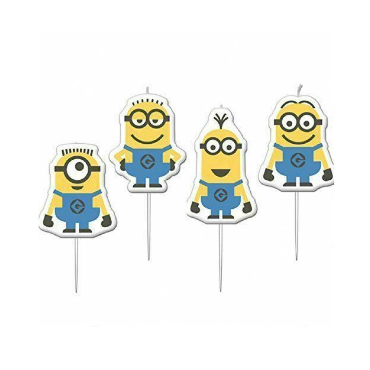 Mini Minions Birthday Candles