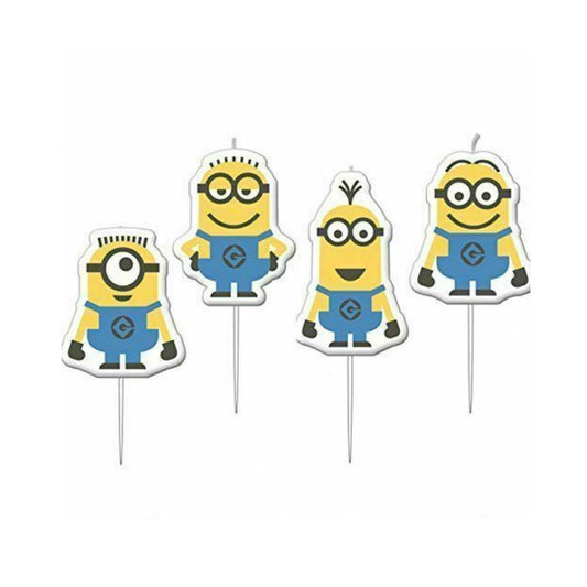 Mini Minions Birthday Candles