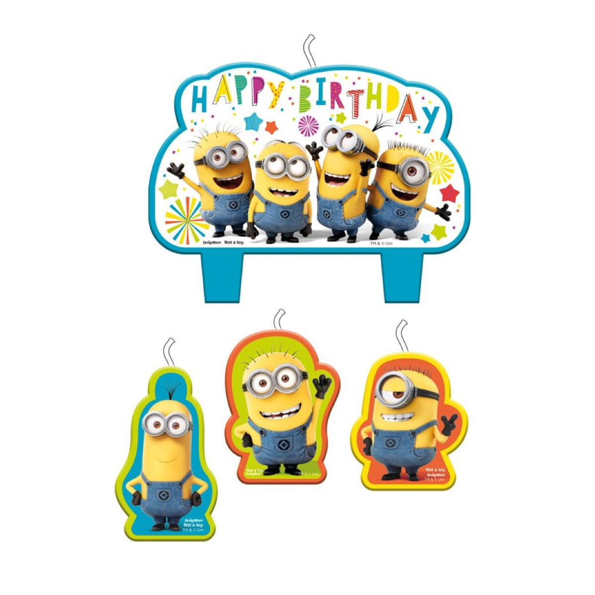 Minions Birthday Candles