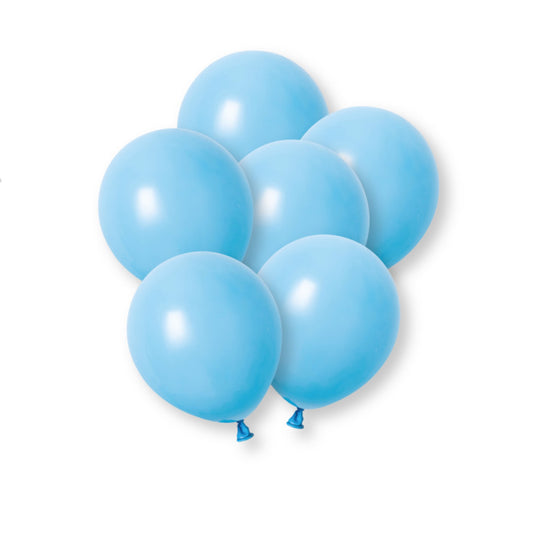 Sky Blue Balloons - 10 Pack