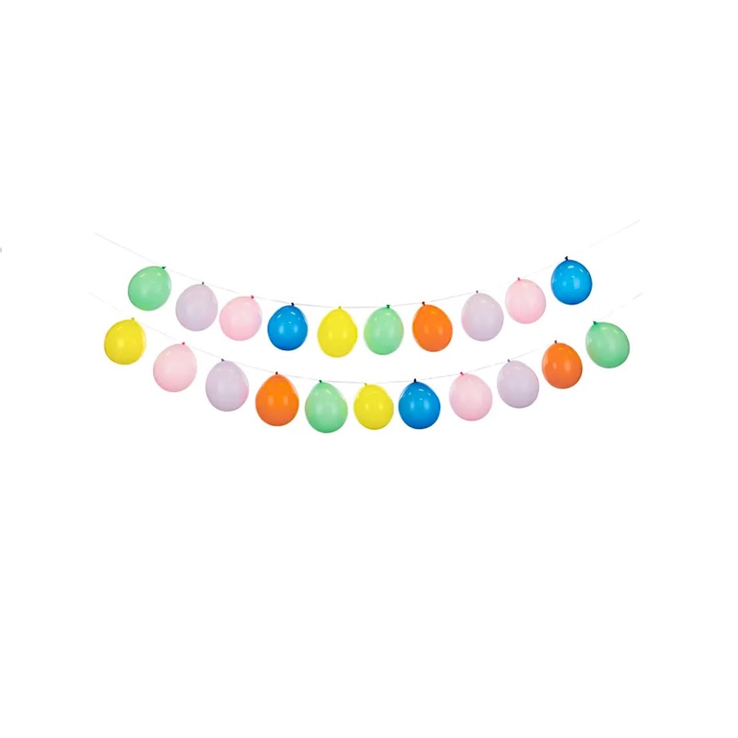 Multicoloured Balloon Garland
