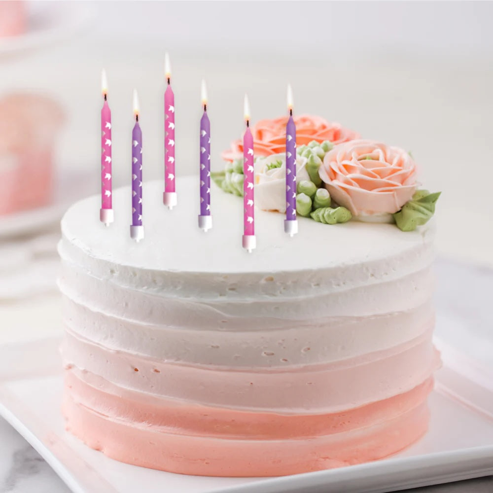 Unicorn Birthday Candles