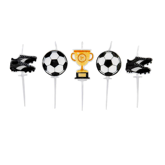 Football Themed Candle Set