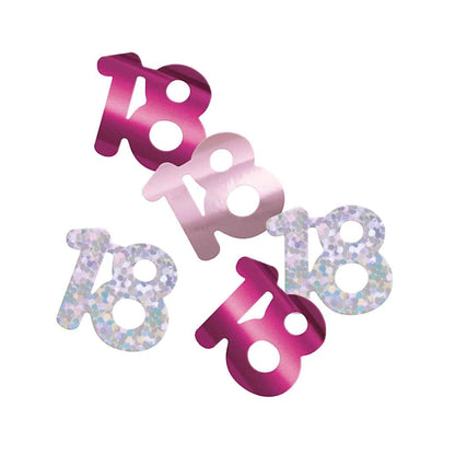 18th Birthday Pink Mixed Confetti