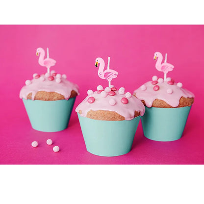 Flamingos Candle Set