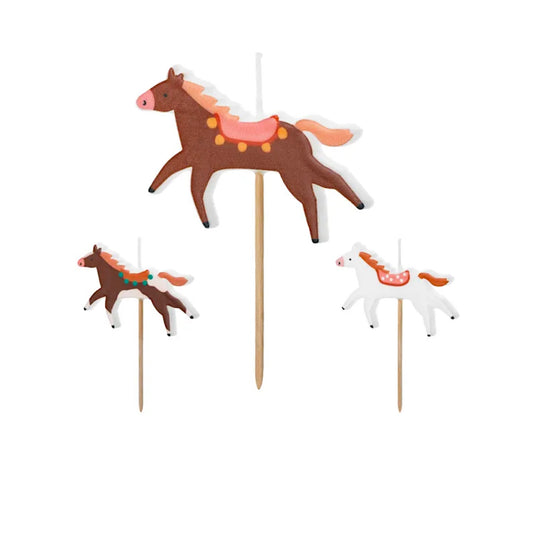 Horses Candle Set