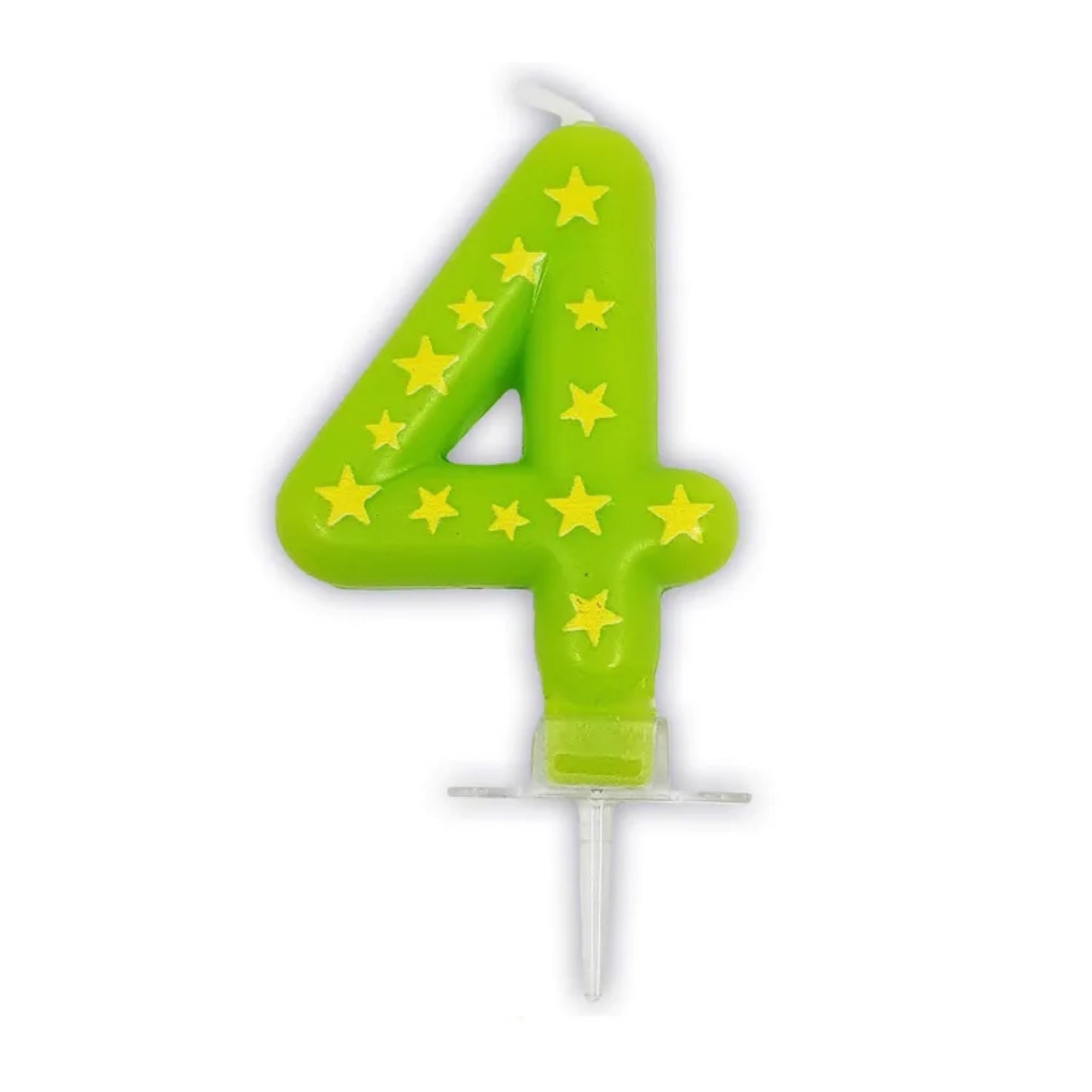 Star Numbers 0-9 Candles