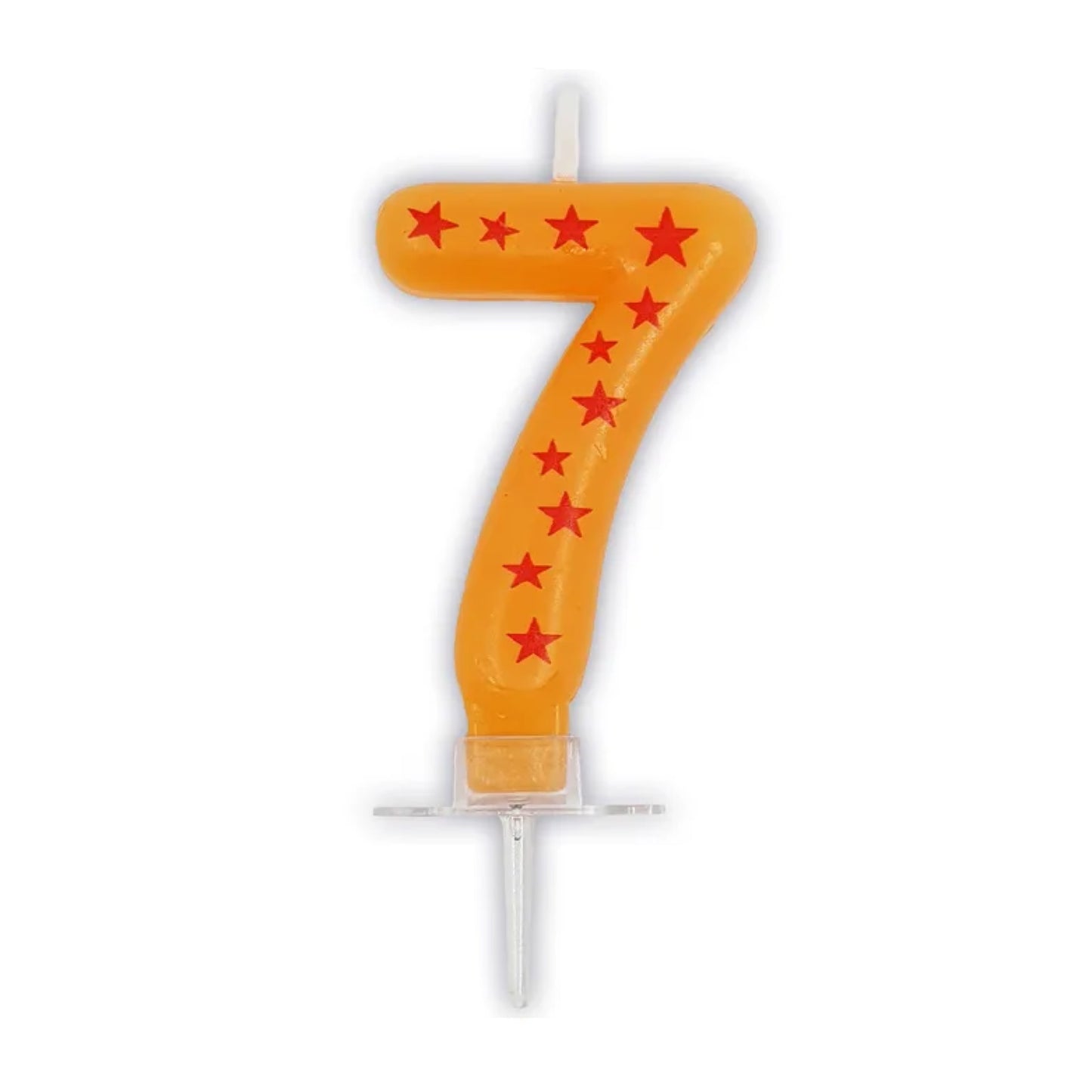 Star Numbers 0-9 Candles