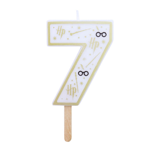 Harry Potter Numbers 0-9 Candles
