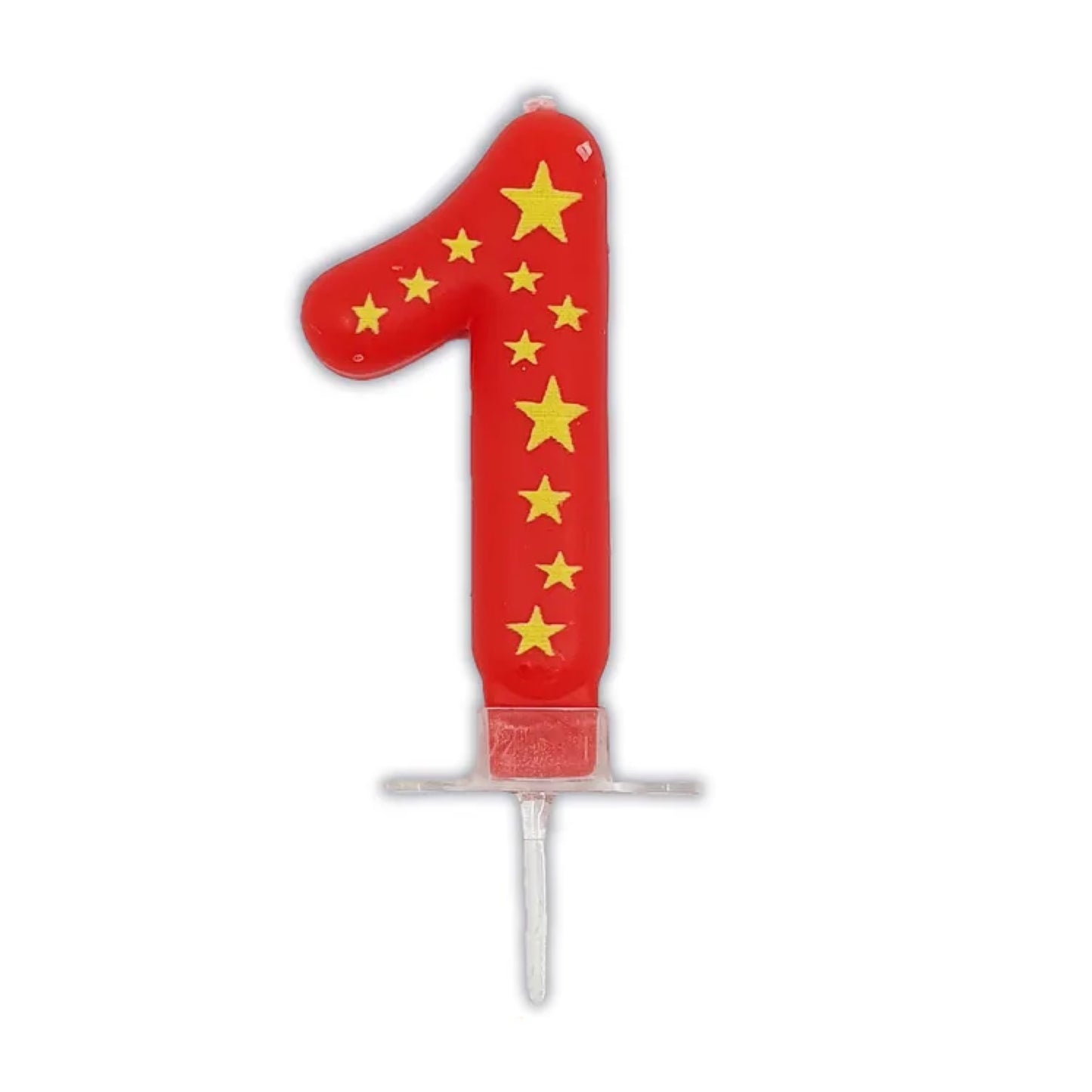 Star Numbers 0-9 Candles