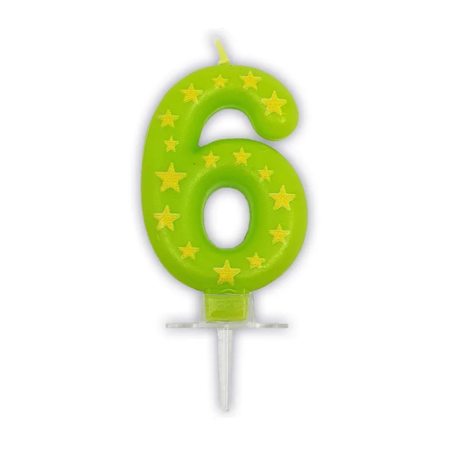 Star Numbers 0-9 Candles