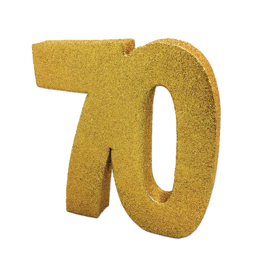 Gold Glitter 70 Table Decoration