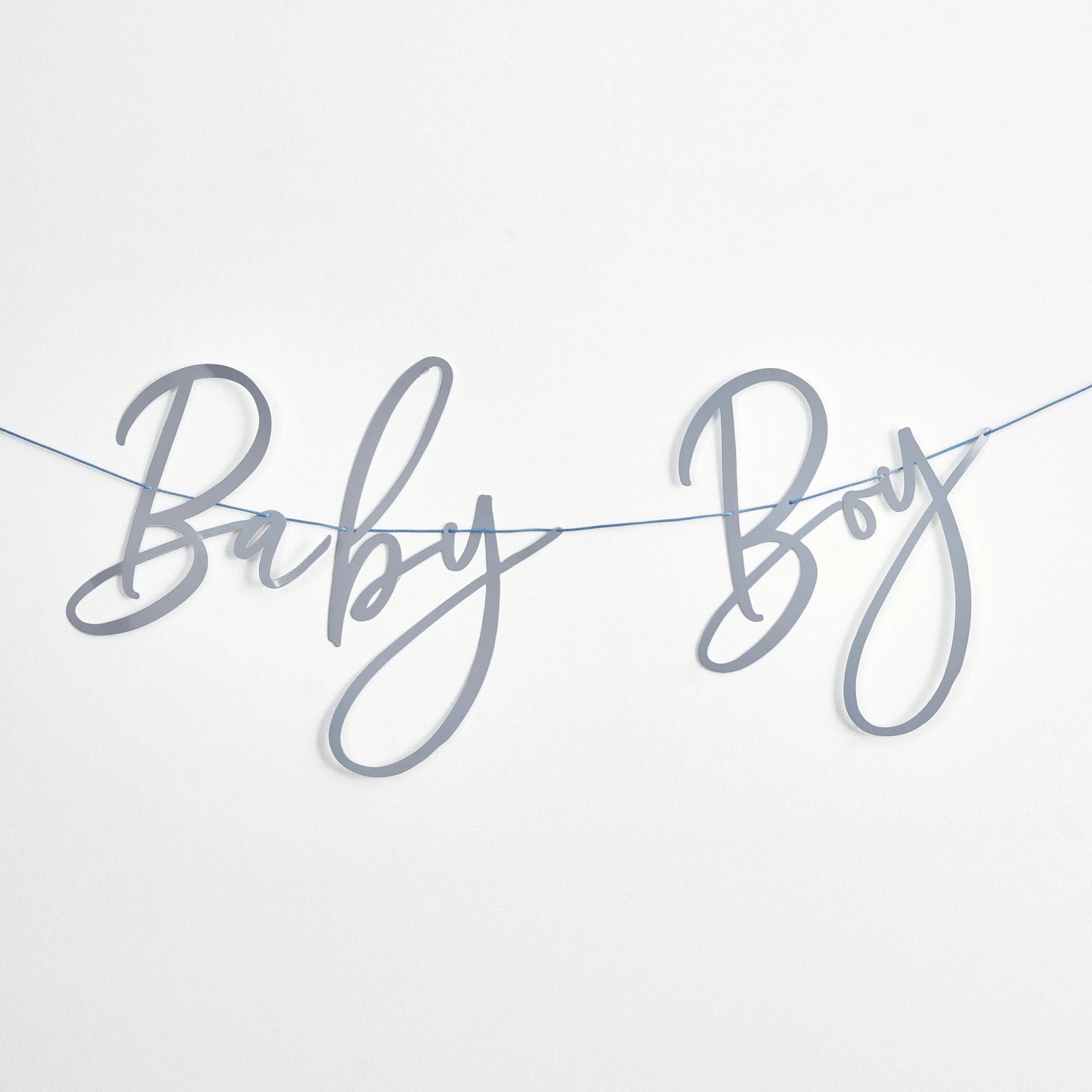 Blue Baby Boy Banner