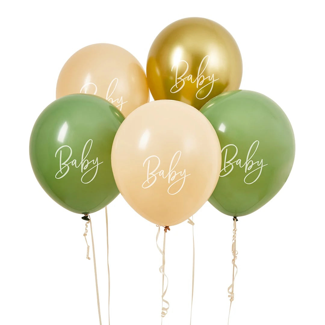 Neutral Baby Balloons