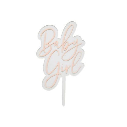 Baby Girl Cake Topper