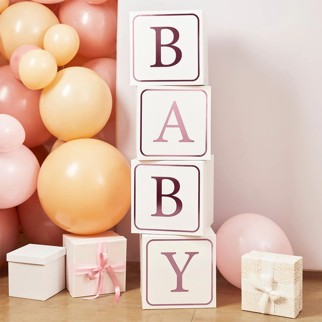 Pink Baby Jumbo Blocks