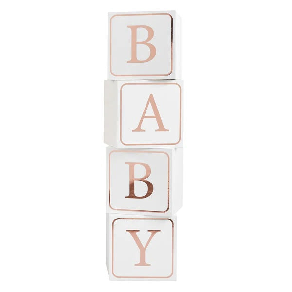 Rose Gold "Baby" Jumbo Blocks