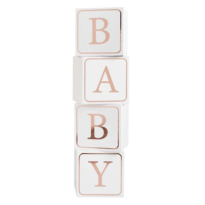 Rose Gold "Baby" Jumbo Blocks