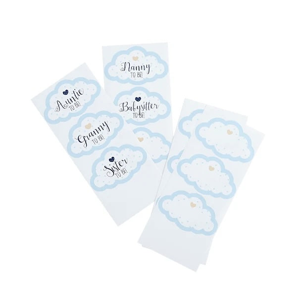 Blue Cloud Guest Stickers