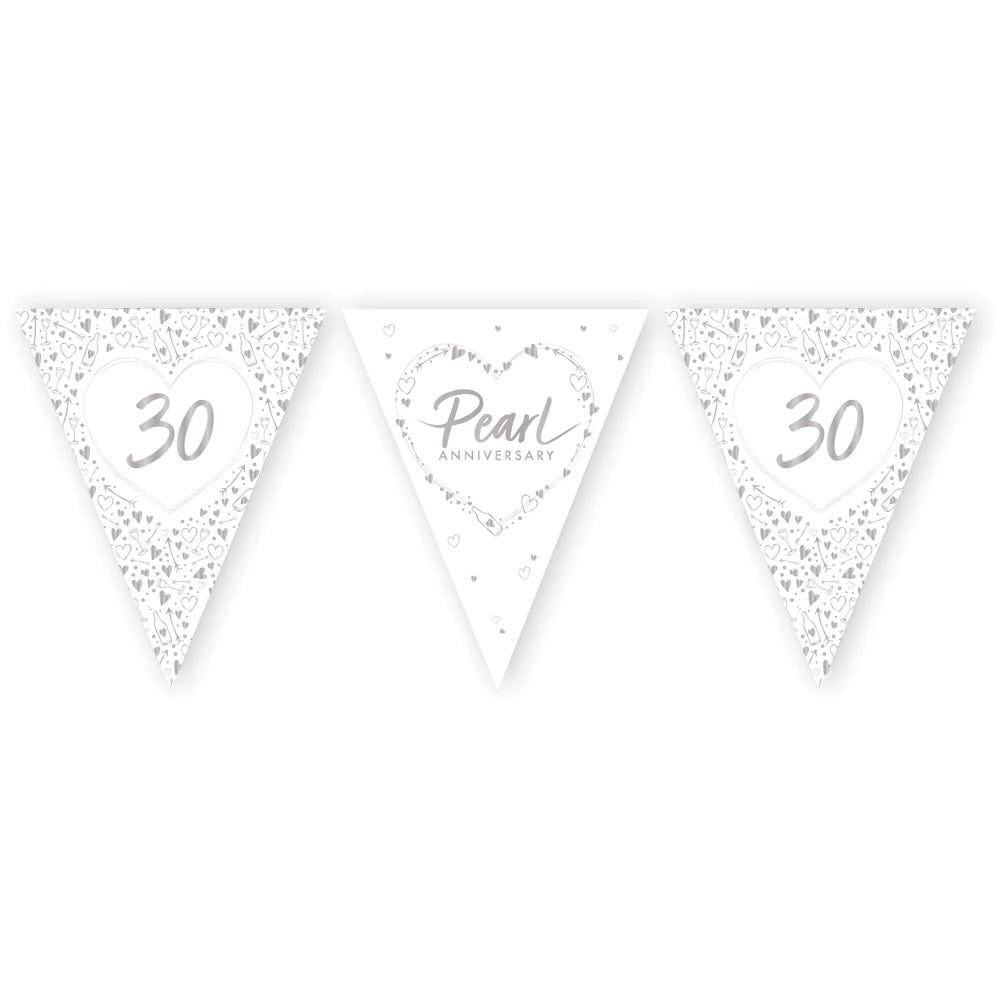 Pearl Anniversary Bunting