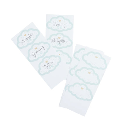 Cloud Guest Stickers