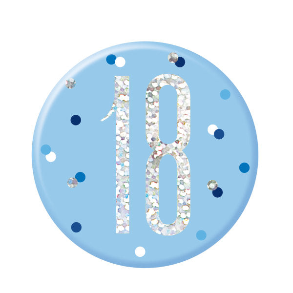18th Birthday Blue Badge