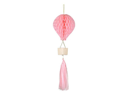 Pink Honeycomb Hot Air Balloon