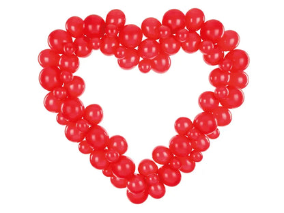 Red Heart Balloon Garland Kit