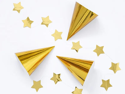 Gold Star Foil Garland