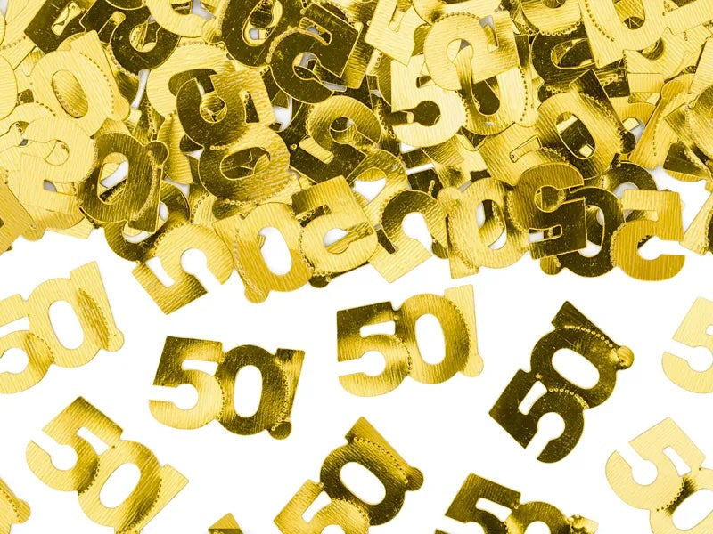 Golden Anniversary 50 Confetti