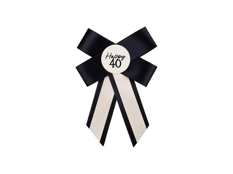 40th Birthday Rosette