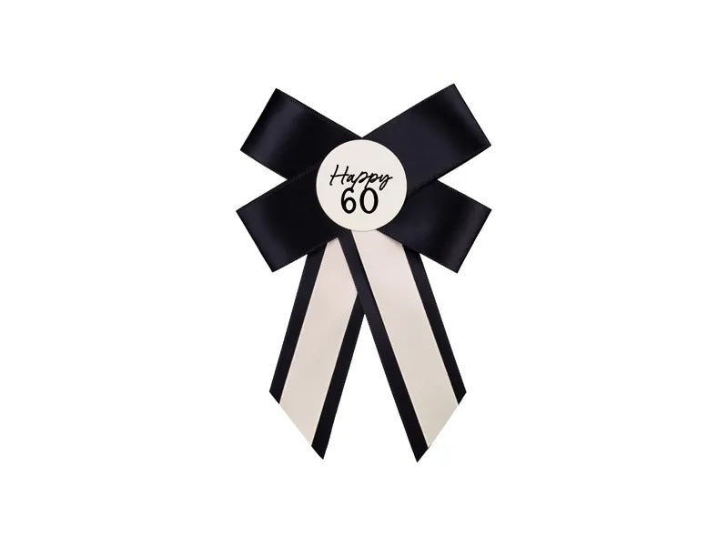 60th Birthday Rosette