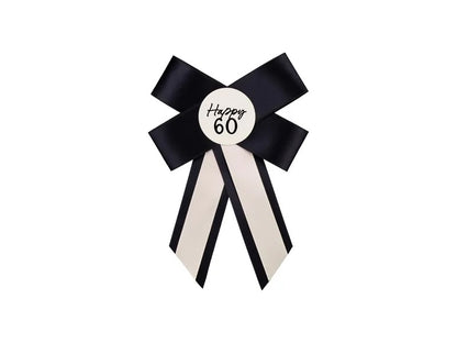 60th Birthday Rosette