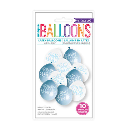 Blue Baby Shower Balloons