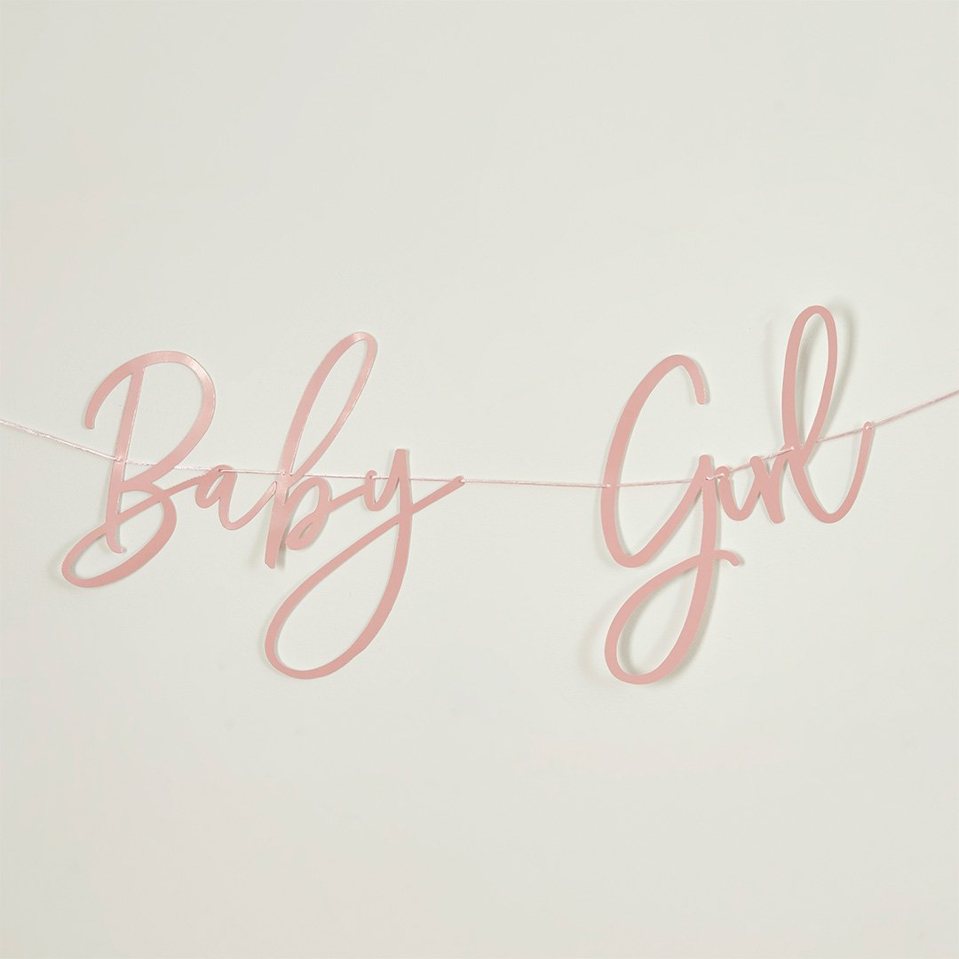 Baby Girl Banner