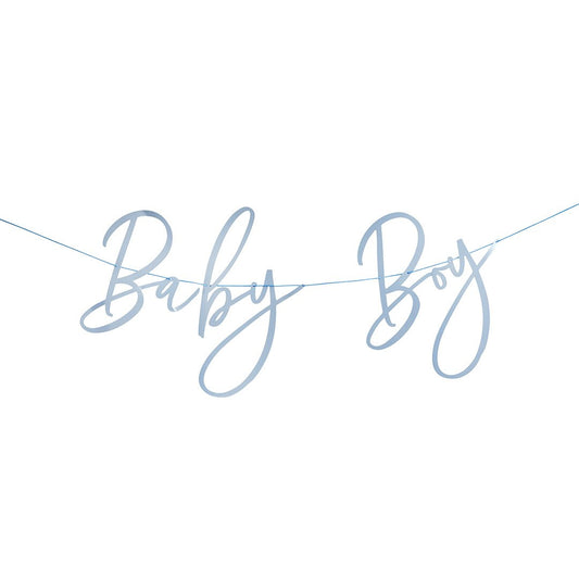 Baby Boy Banner