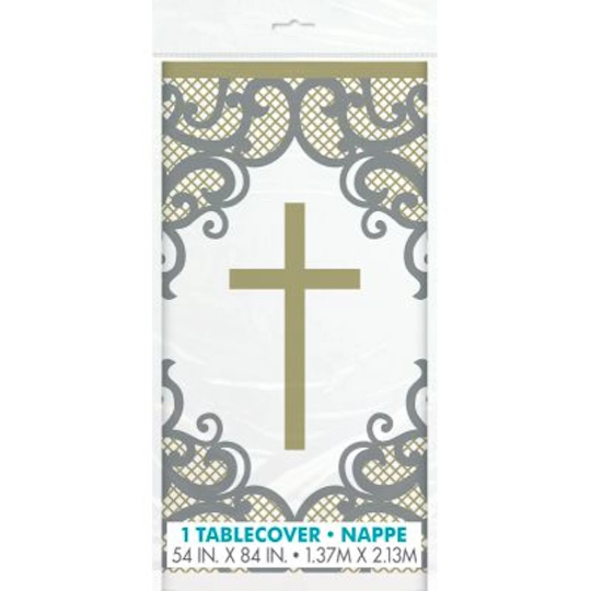 Gold Cross Table Cover