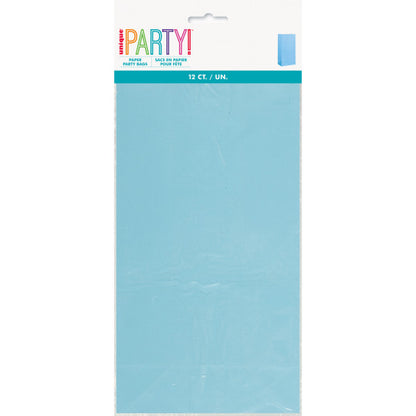 Blue Paper Favour Bags