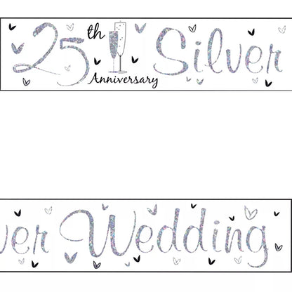 Silver Anniversary Banner