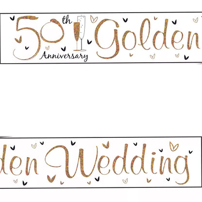Golden Anniversary Banner