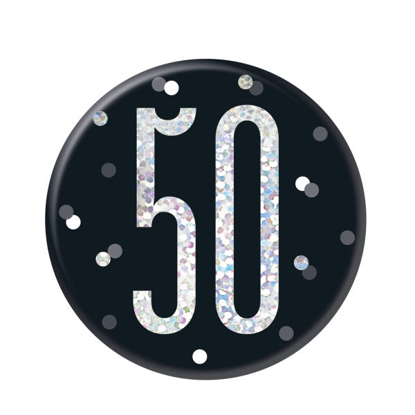 50th Birthday Black Badge